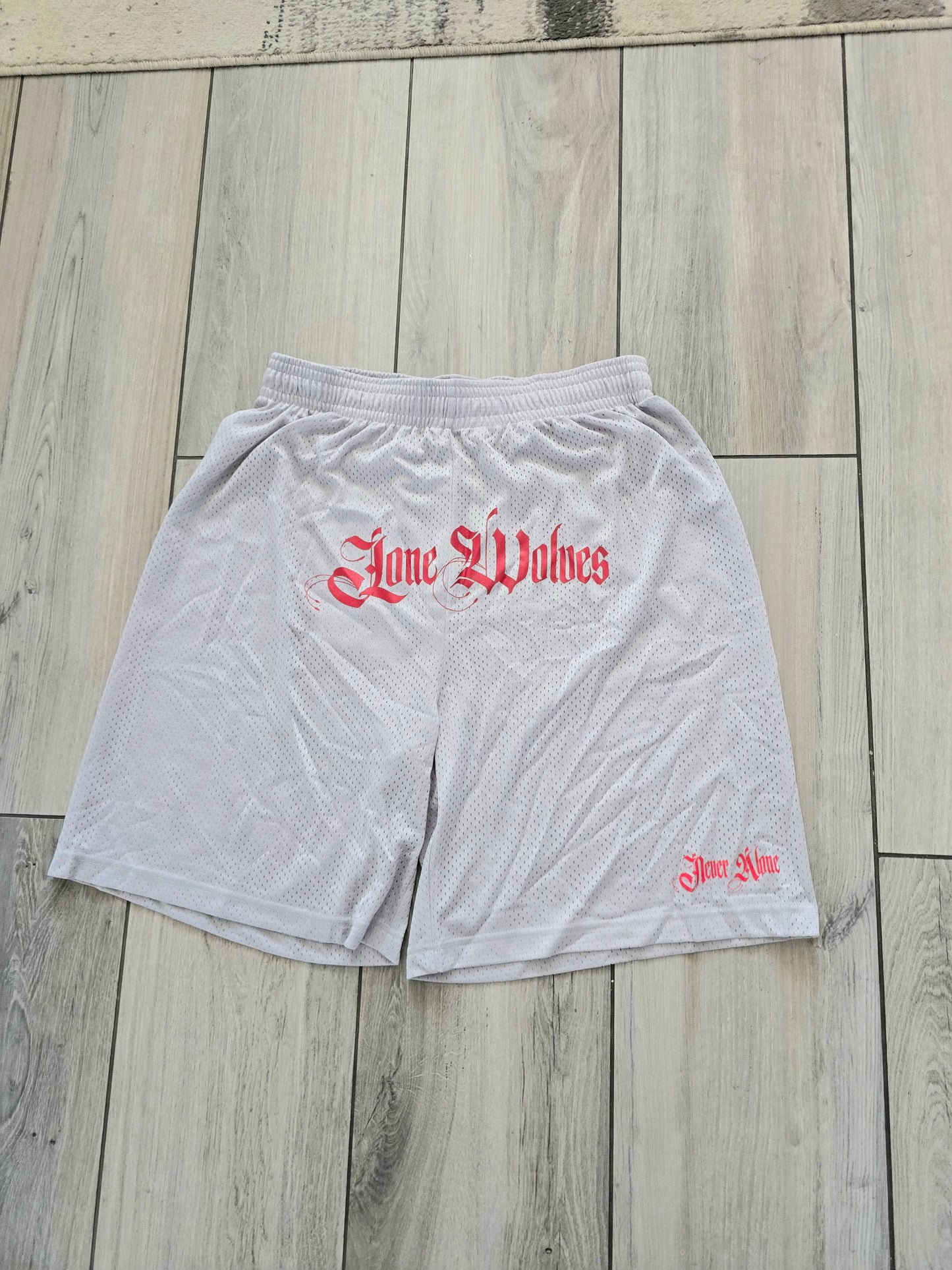 Lone Wolves Mesh Shorts