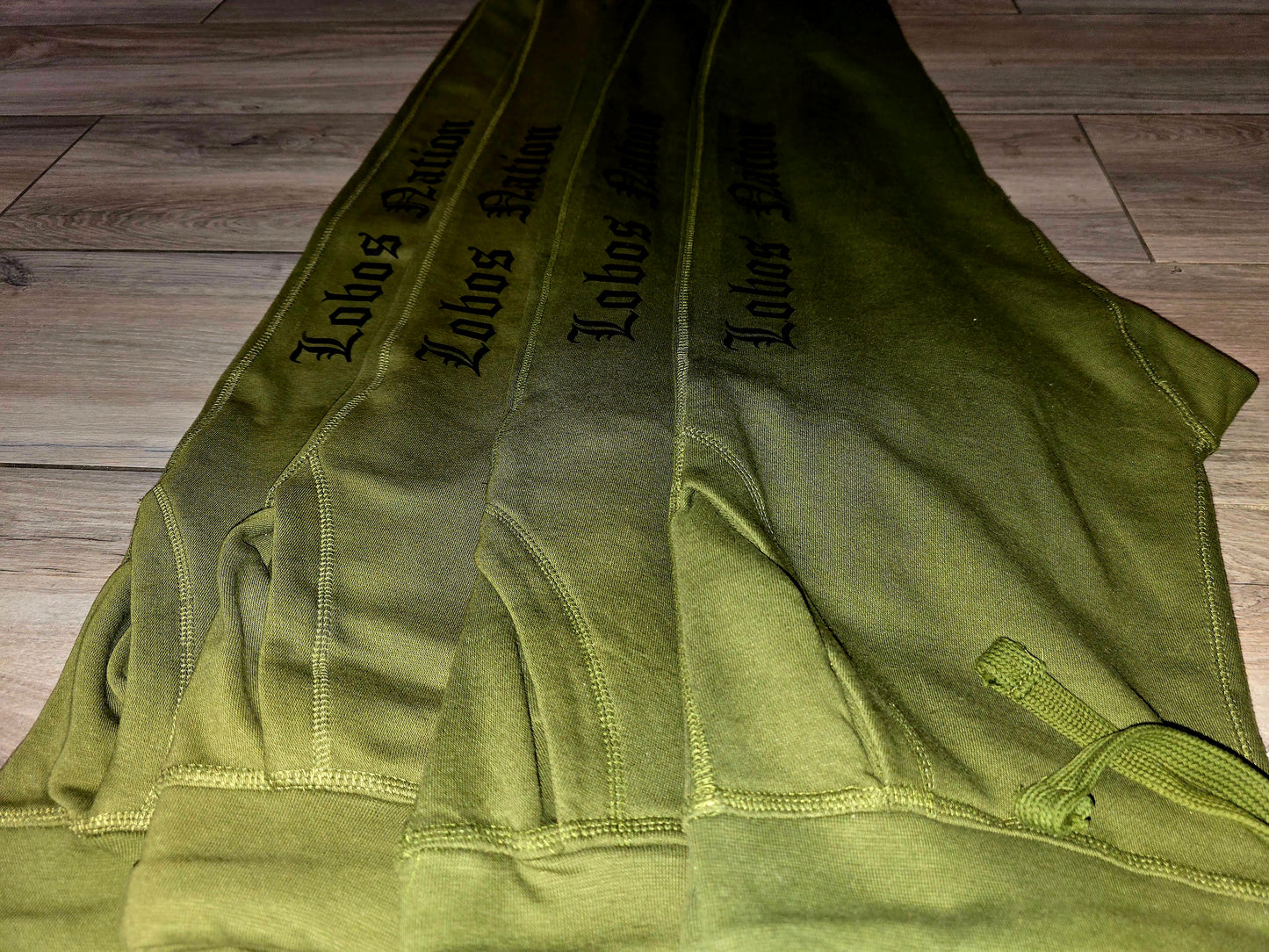 Lobos Nation Green joggers