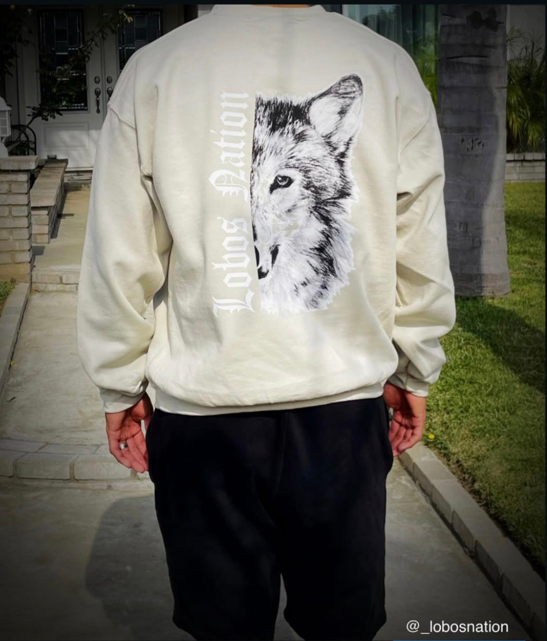 Big wolves only sweatshirt