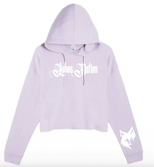 Womens Crop-Top Hoodie