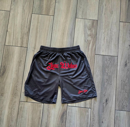 Lone Wolves 7in mesh shorts
