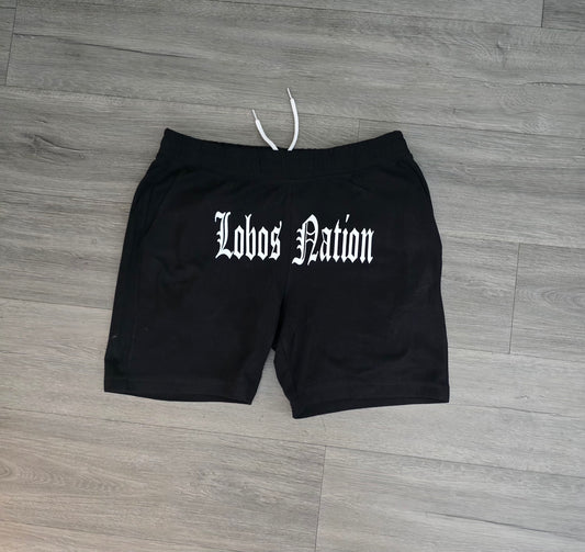 Lobos Nation Cotton Blend Shorts