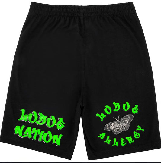 Mens LobosXAllergy 7in Mesh Shorts