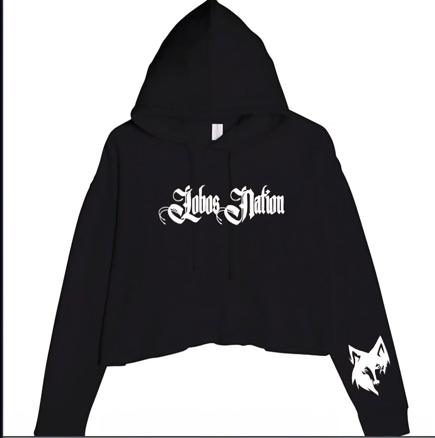 Womens Crop-Top Hoodie