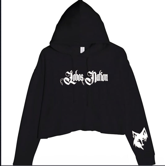Womens Crop-Top Hoodie
